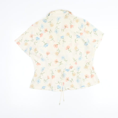 Debenhams Women's Floral Blouse Size 14, Multicoloured