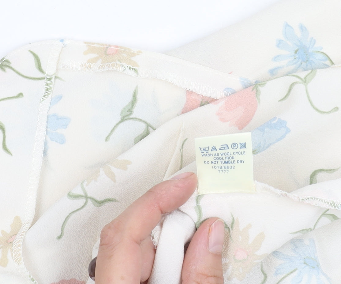 Debenhams Women's Floral Blouse Size 14, Multicoloured