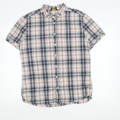 Admiral Men's Multicoloured Plaid Shirt L