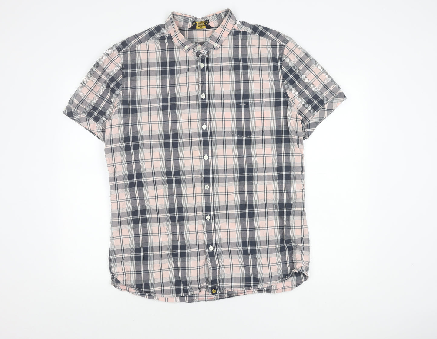 Admiral Men's Multicoloured Plaid Shirt L