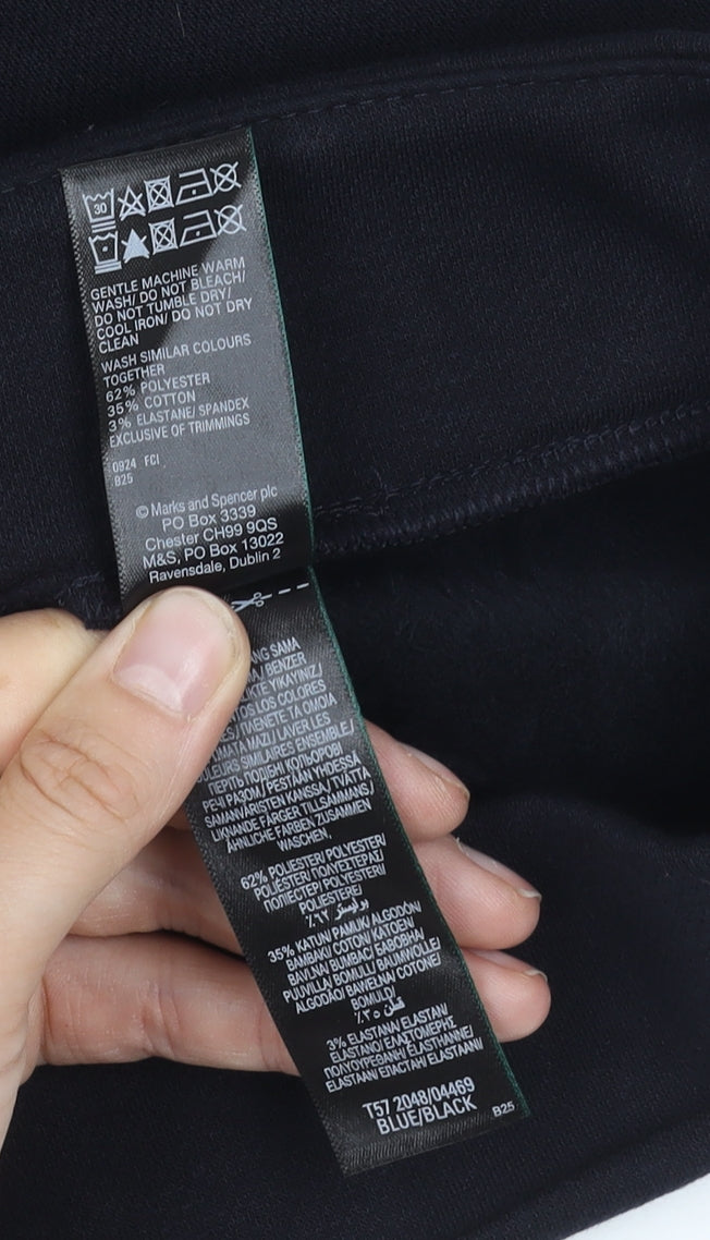 Marks and Spencer Women's Black Leggings, Size 14