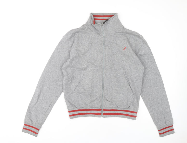 55DSL Men's Grey Full Zip Sweatshirt, Size M