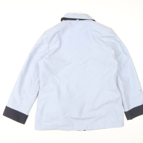 Bm Women's Blue Jacket S Polyester Casual