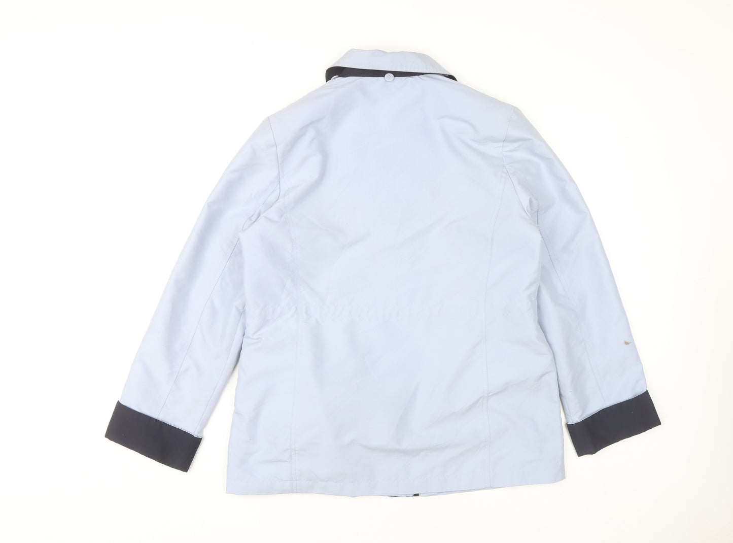 Bm Women's Blue Jacket S Polyester Casual
