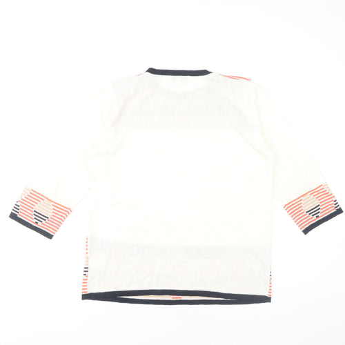 Fay Louise Women's Multicoloured Geometric Pullover S