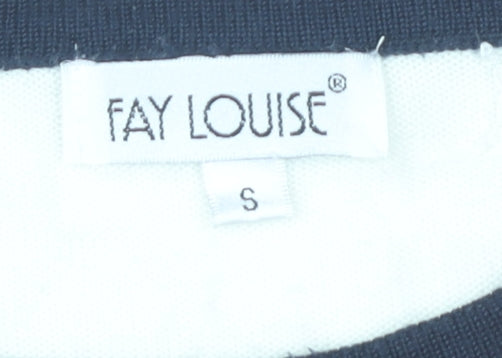 Fay Louise Women's Multicoloured Geometric Pullover S