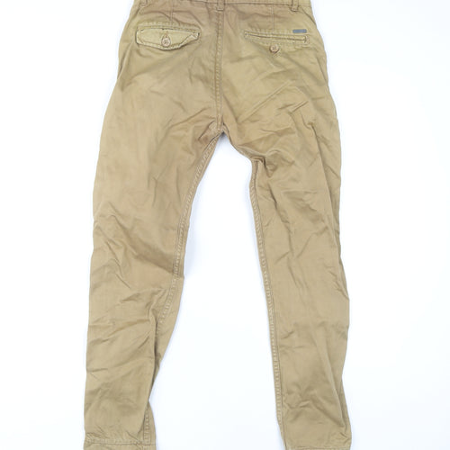 Voi Jeans Men Beige Chino Trousers Size 26