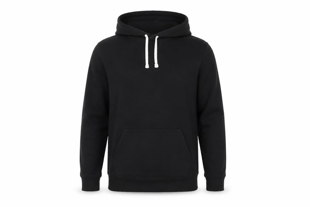 Front view of New Look Men's Black S Pullover Hoodie
