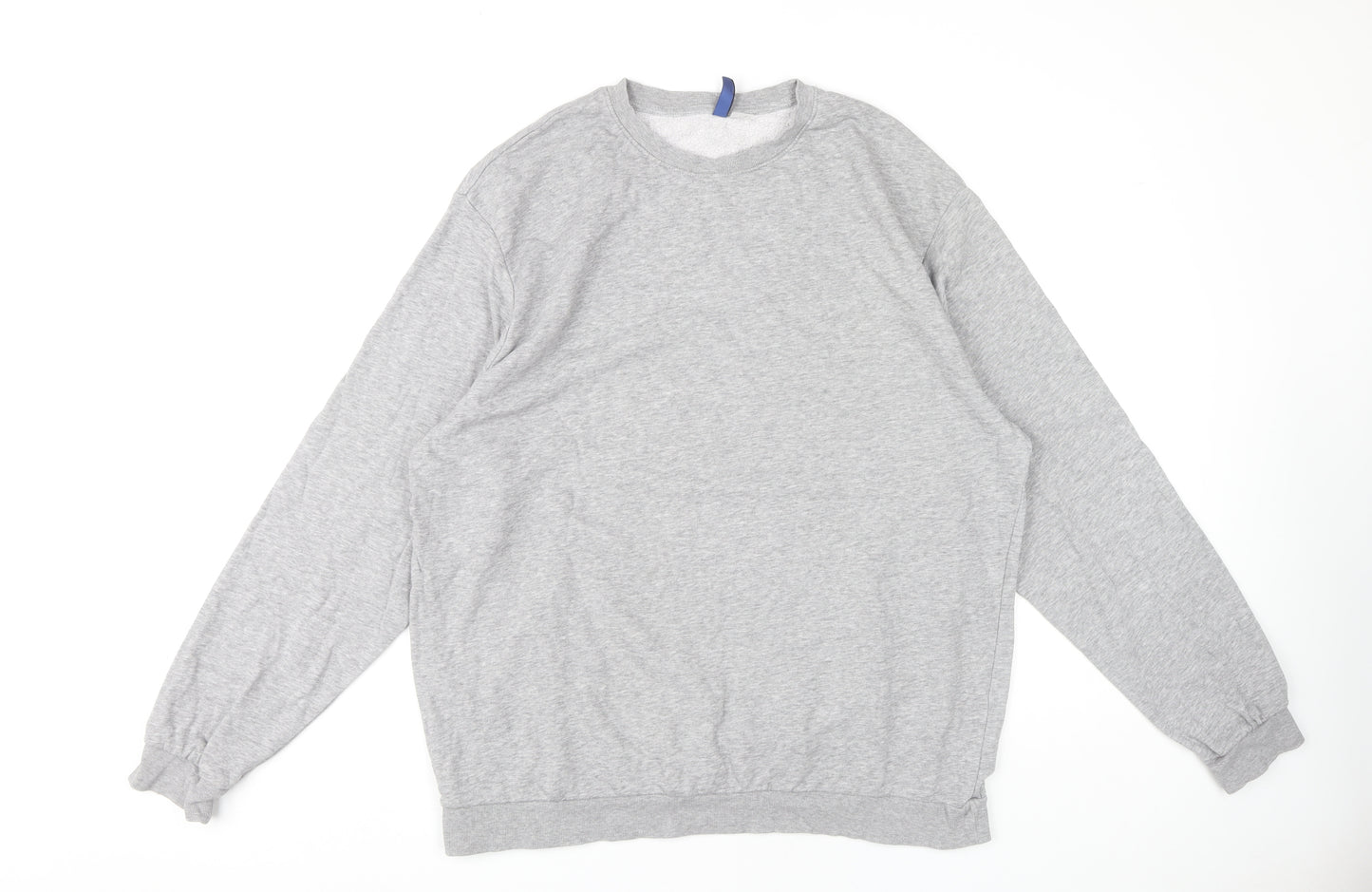 H&M Men's Grey Pullover Sweatshirt XL