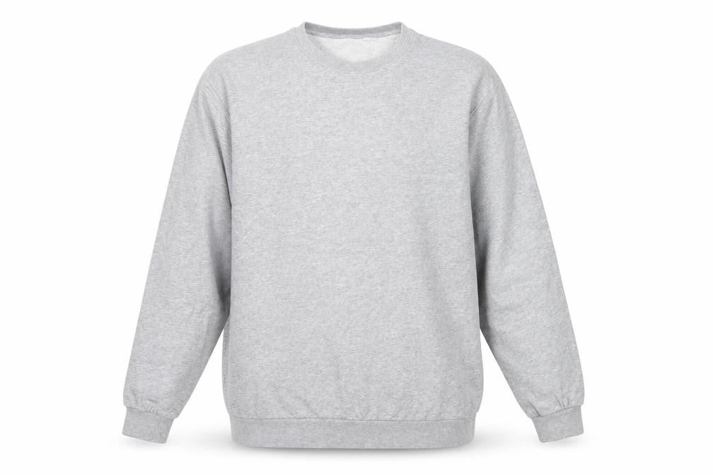 Front view of H&M Men's Grey Pullover Sweatshirt XL