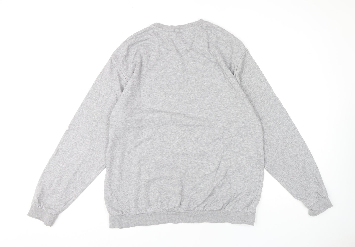 H&M Men's Grey Pullover Sweatshirt XL