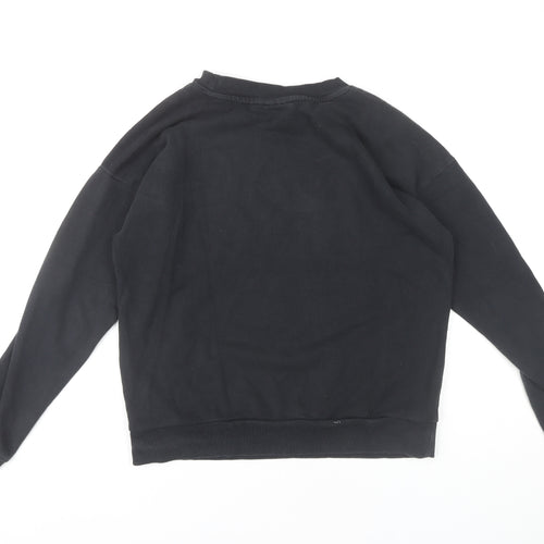 Next Women's Black Star Pullover Sweatshirt Size 10