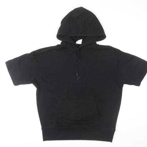 Zara Black Men's S Pullover Hoodie