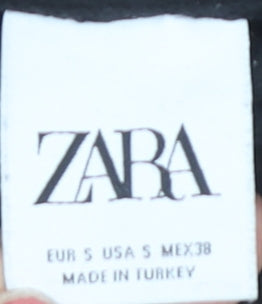 Zara Black Men's S Pullover Hoodie