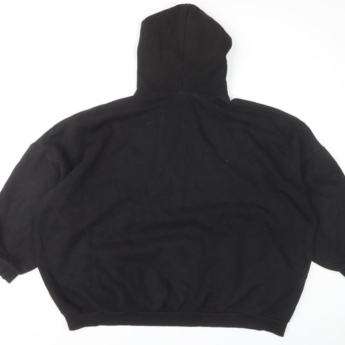 Boohoo Black Women's Pullover Hoodie Size 20