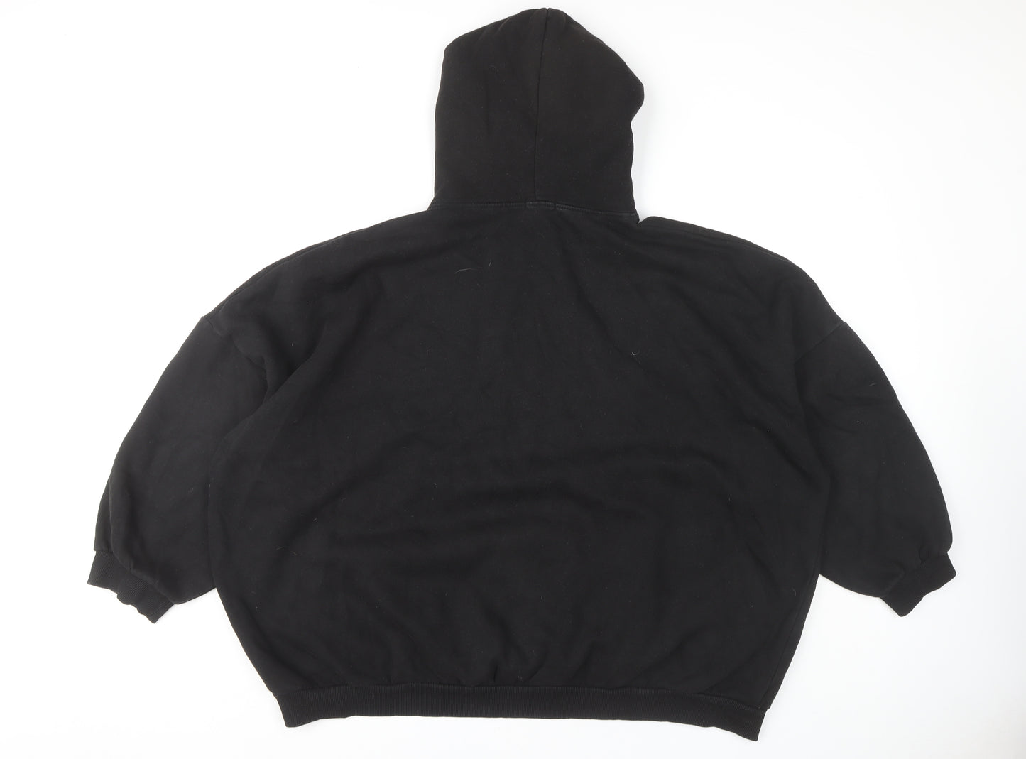 Boohoo Black Women's Pullover Hoodie Size 20