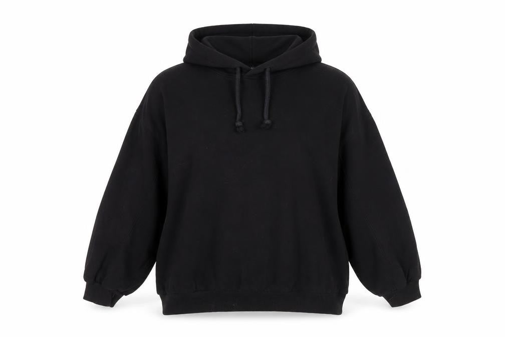 H&M Women's Black Pullover Hoodie - L