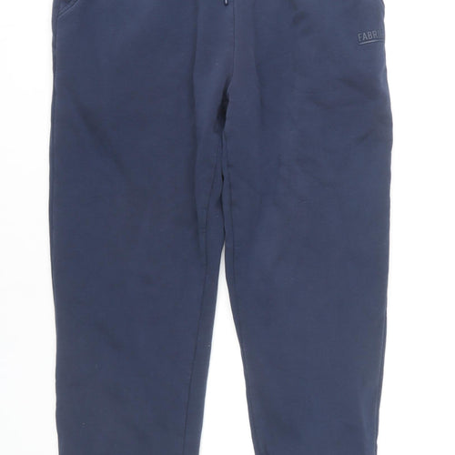 Fabric Women's Blue Joggers - 2XL, Elastic Waist