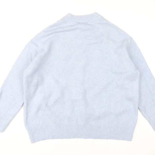 New Look Women’s Blue Pullover Jumper Size S