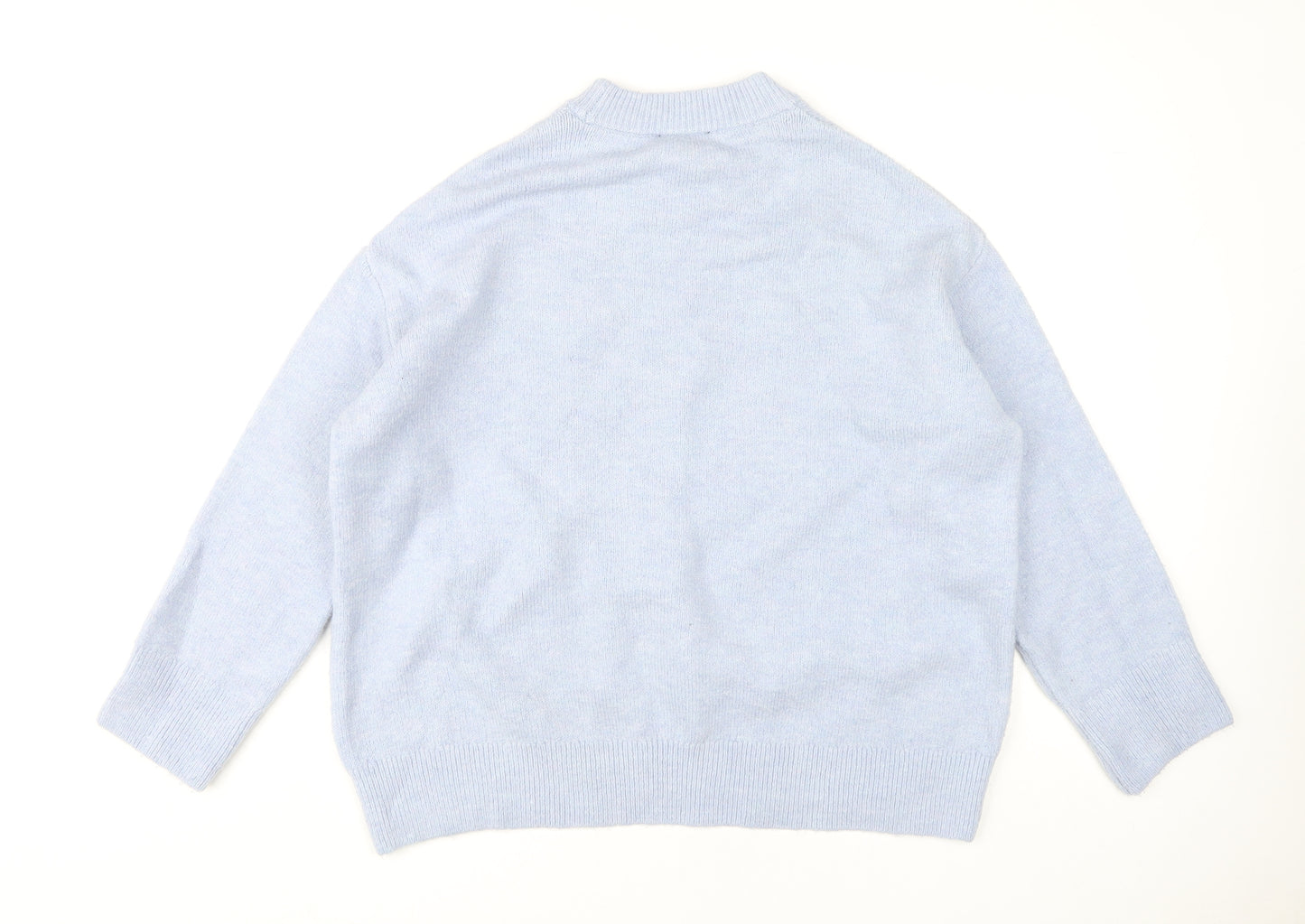 New Look Women’s Blue Pullover Jumper Size S