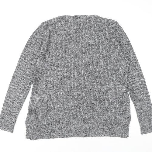 Next Women's Grey Chunky-Knit Pullover Jumper