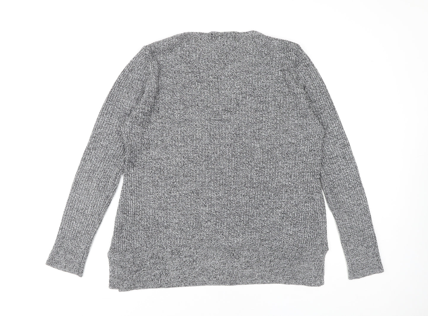Next Women's Grey Chunky-Knit Pullover Jumper