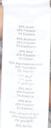 New Look Teens Grey Crew Neck Pullover Jumper, L