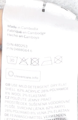 H&M Women's Grey V-Neck Cardigan M