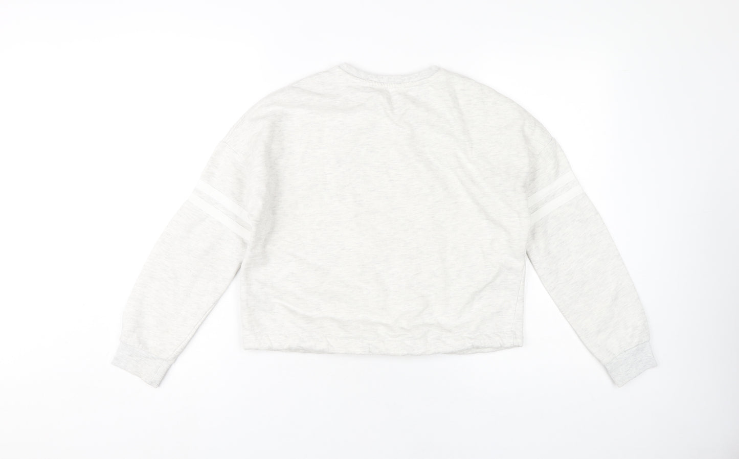 Marks and Spencer Girls Grey Sweatshirt 11-12 Years Pullover