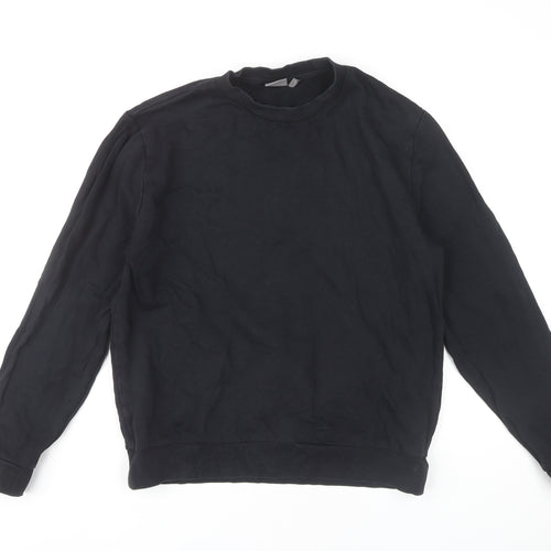 ASOS Black Men's Pullover Sweatshirt Medium