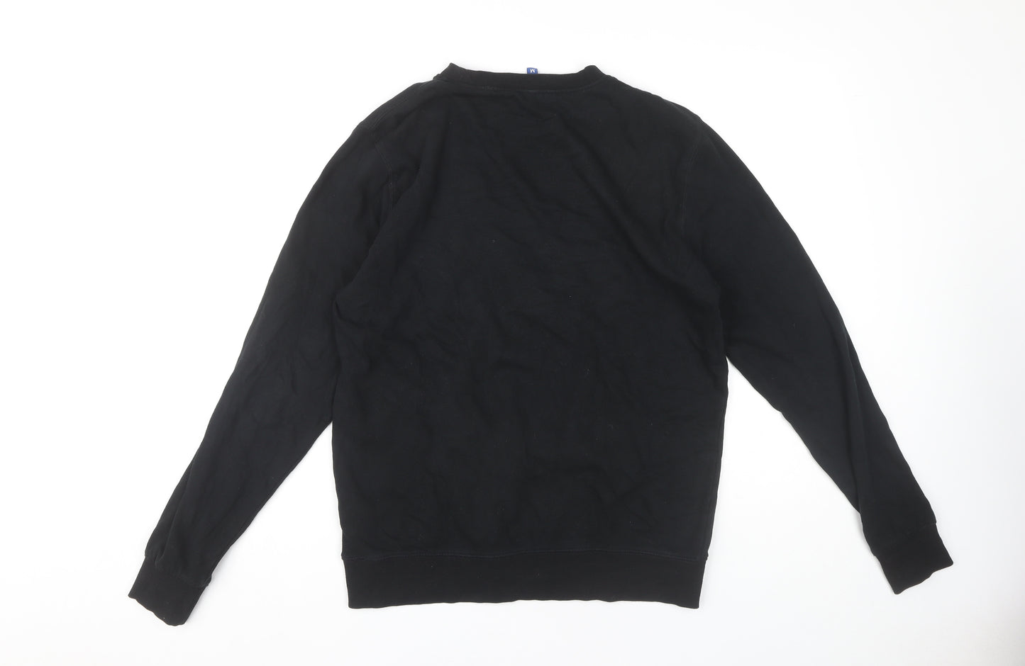 H&M Men's Black Pullover Sweatshirt M