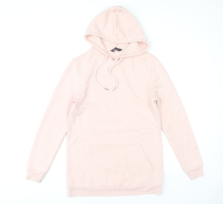 M&S Women's Pink Pullover Hoodie Size 8