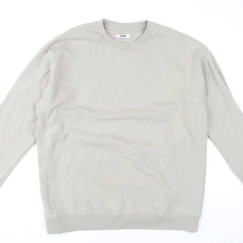 Jacamo Men's Beige Crew Neck Sweatshirt XL