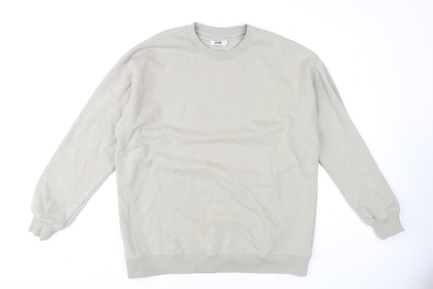 Jacamo Men's Beige Crew Neck Sweatshirt XL