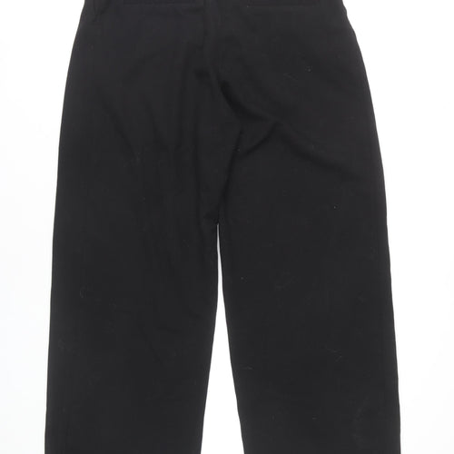 Monki Women's Black Straight Trousers Size 12
