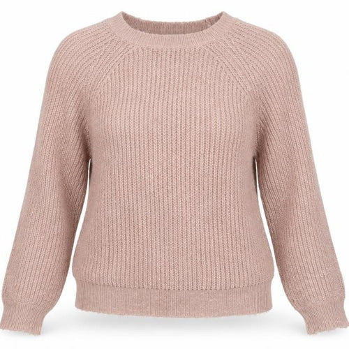 Forever 21 Women's Beige Pullover Knit Jumper M