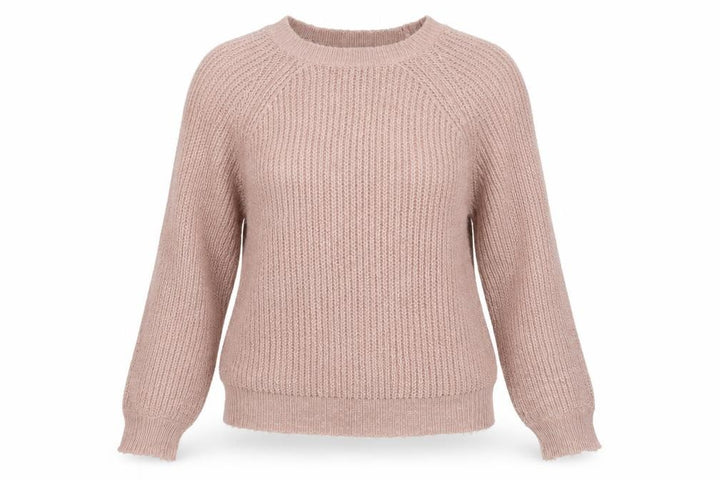 Forever 21 Women's Beige Pullover Knit Jumper M