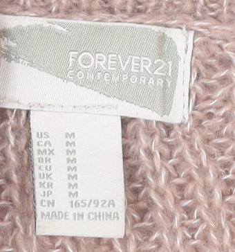 Forever 21 Women's Beige Pullover Knit Jumper M
