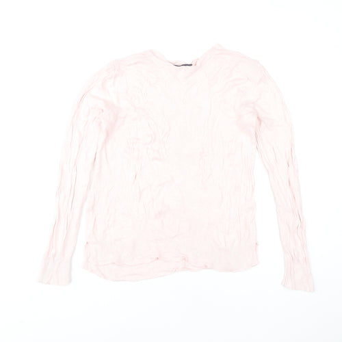 Marks and Spencer Women's Pink Jumper Size 12
