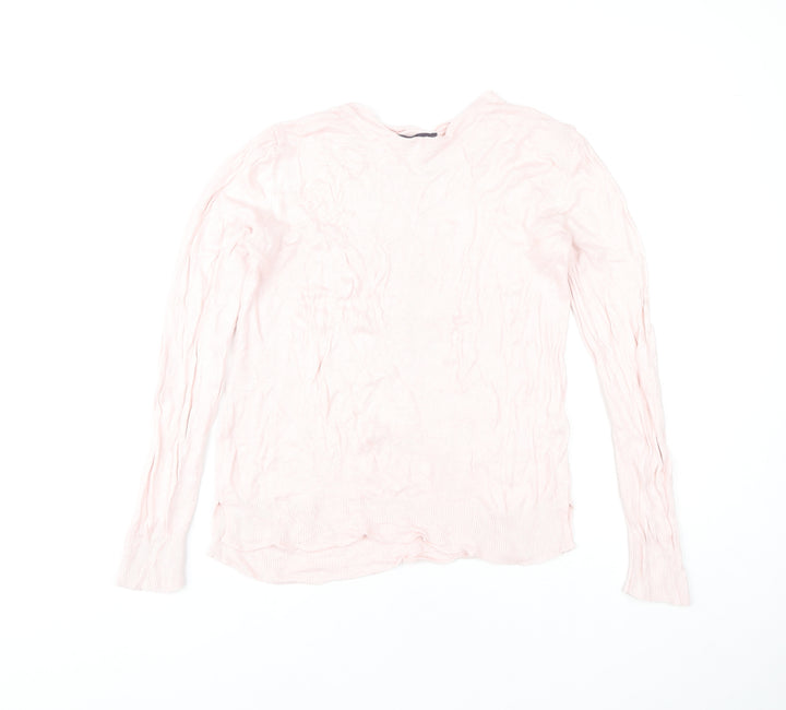 Marks and Spencer Women's Pink Jumper Size 12