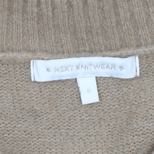 Next Women's Beige Tunic Jumper - Size 6