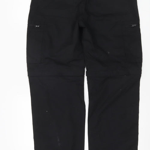 Mountain Warehouse Men's Black Cargo Trousers S