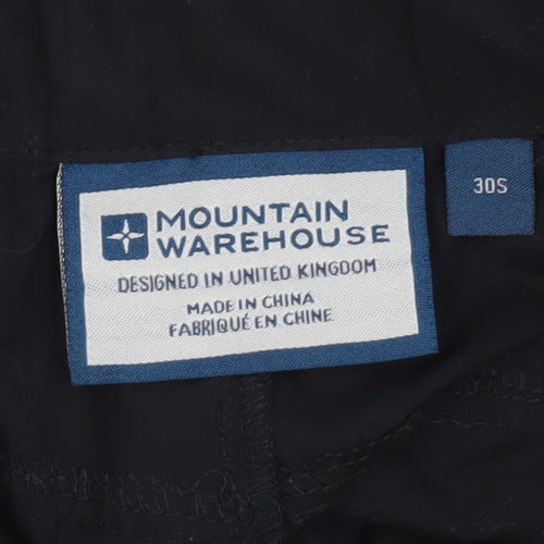 Mountain Warehouse Men's Black Cargo Trousers S