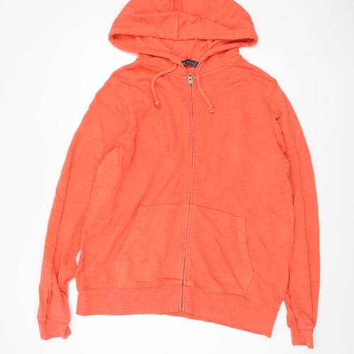 Marks and Spencer Women's Orange Hoodie Size 16