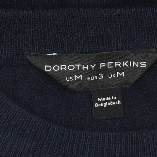 Dorothy Perkins Women’s Blue Star Pullover Jumper M