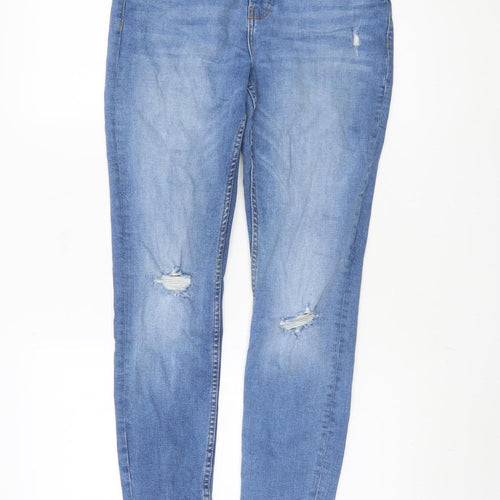Primark Women's Blue Skinny Jeans Size 10
