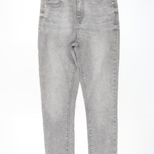 Denim Co Women's Grey Skinny Jeans Size 10