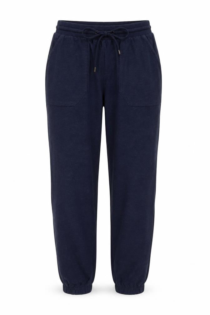 Front view of Next Women's Blue Jogger Trousers, size 8