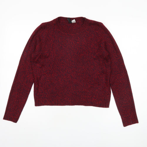 Divided by H&M Women's Red Pullover Jumper XS