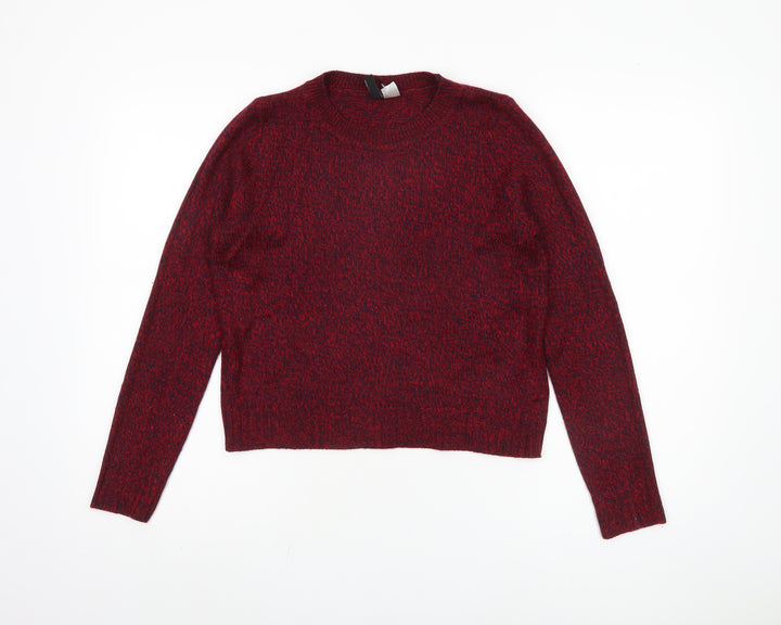 Divided by H&M Women's Red Pullover Jumper XS
